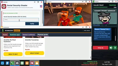 Scam With Your Friends Player Count and Activity